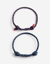 Armband - 2er-Pack - schwarz