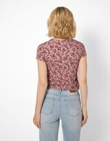 T-Shirt - Mesh - Rosa