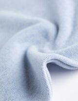 Pullover - Misto cotone - celeste