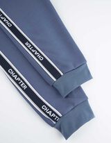 Joggingbroek - Contraststrepen - blauw
