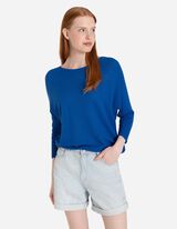 Kampsun - raglaanvarrukad - tumesinine