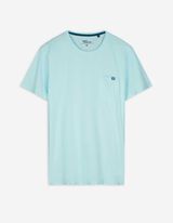 T-shirt - Taschina sul petto - turchese