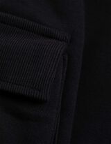 Kargo pantalone - Elastični pojas - crno