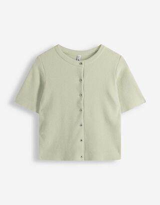 Cardigan - Knopfleiste - hellgr&uuml;n