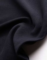 Tričko s dlouh&yacute;m ruk&aacute;vem - Nadměrn&yacute; střih Oversized Fit - Tmavě modr&aacute;