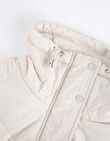 Gewatteerde jas - Waterafstotend - beige