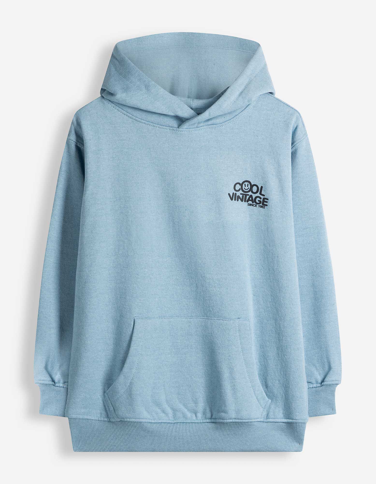 Sweatshirt - Oversized fit - Lichtblauw