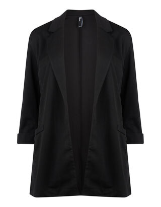 Damen Sweatjacke mit Dreiviertel&auml;rmeln