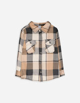 Camicia - Taschina sul petto - beige