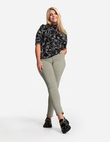 T-shirt - Maniche a tre quarti - nero