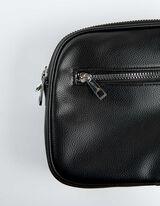 Borsa a tracolla - Similpelle - nero