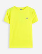 Set aus T-Shirt und Hose - Frontprint - Gelb