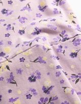 Robe - Imprim&eacute; all-over - mauve clair