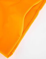 Crop modrček - Mehko na otip - oranzna