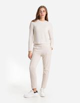 spodnie - Fałda wiązania - bez