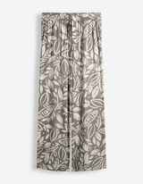 Palazzohose - Allover-Muster - Khaki