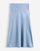 Rock - einfarbig - blau