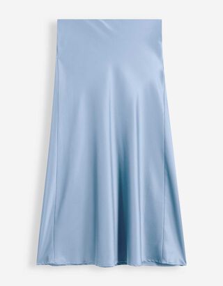 Rock - einfarbig - blau