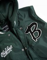 Kurtka szkolna - hafty - ciemny zielony