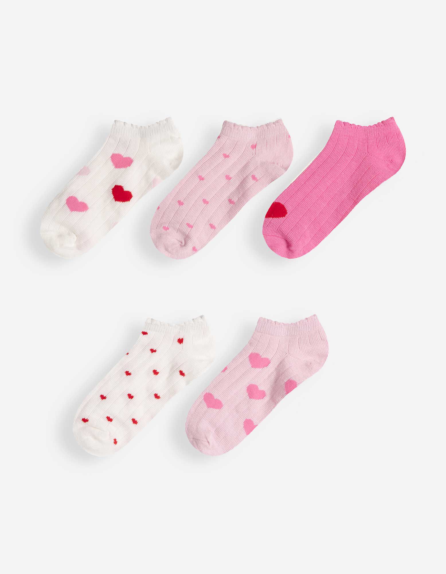 Sneakersokken - Set van 5