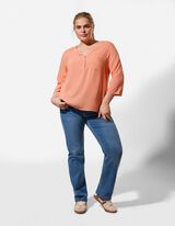 Bluse - Viskose - orange