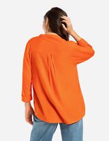 Bluza - LENZING™ ECOVERO™ - narandzasta