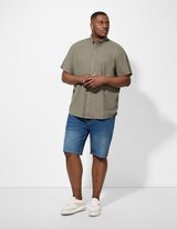 Chemise - Col de chemise - Vert foncé