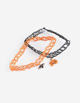 Choker - 2 vnt. pakuotė - juodas