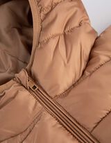 Jachetă matlasată - Rezistent la apă - Bej