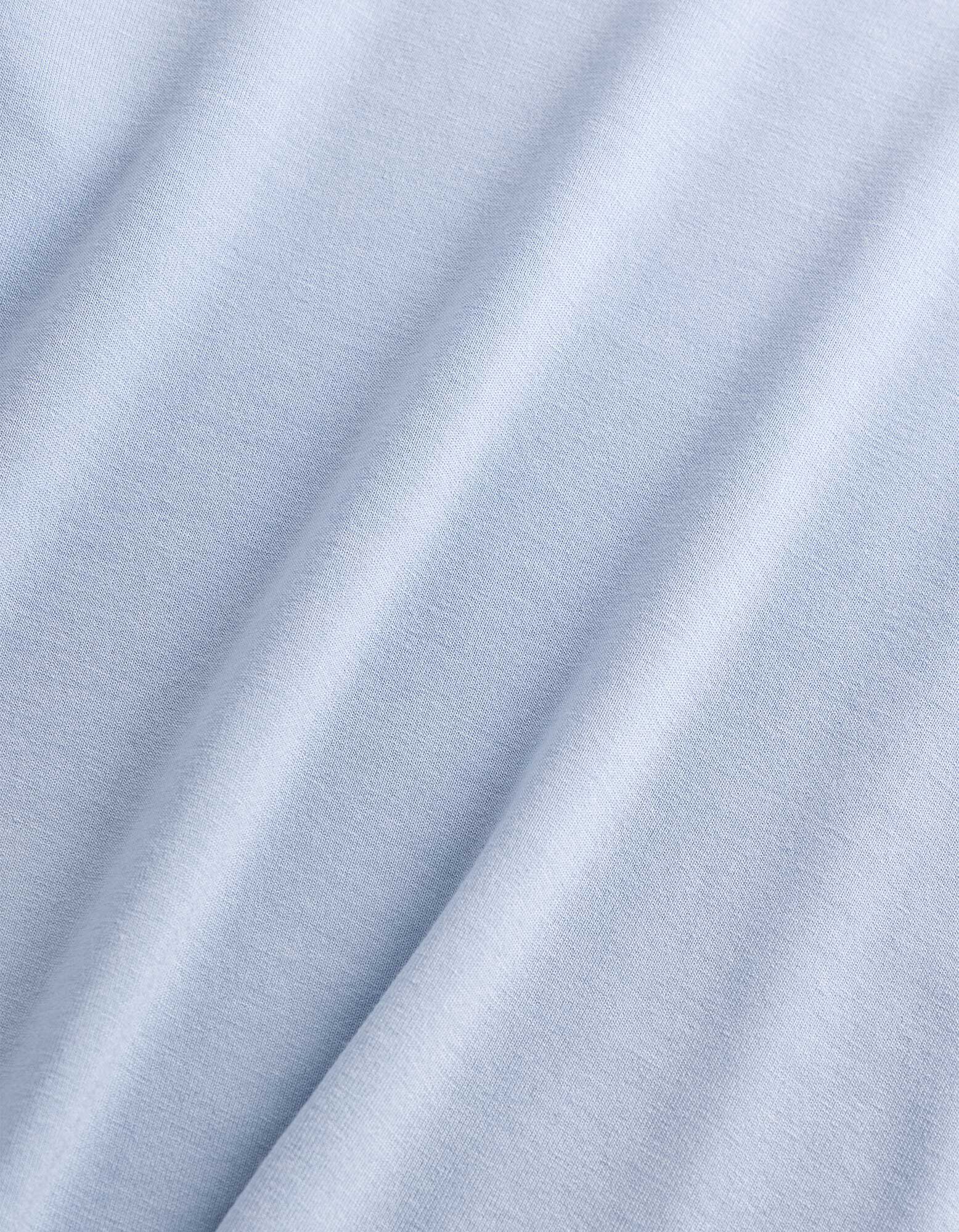 Langarmshirt - Raglan&auml;rmel - Hellblau