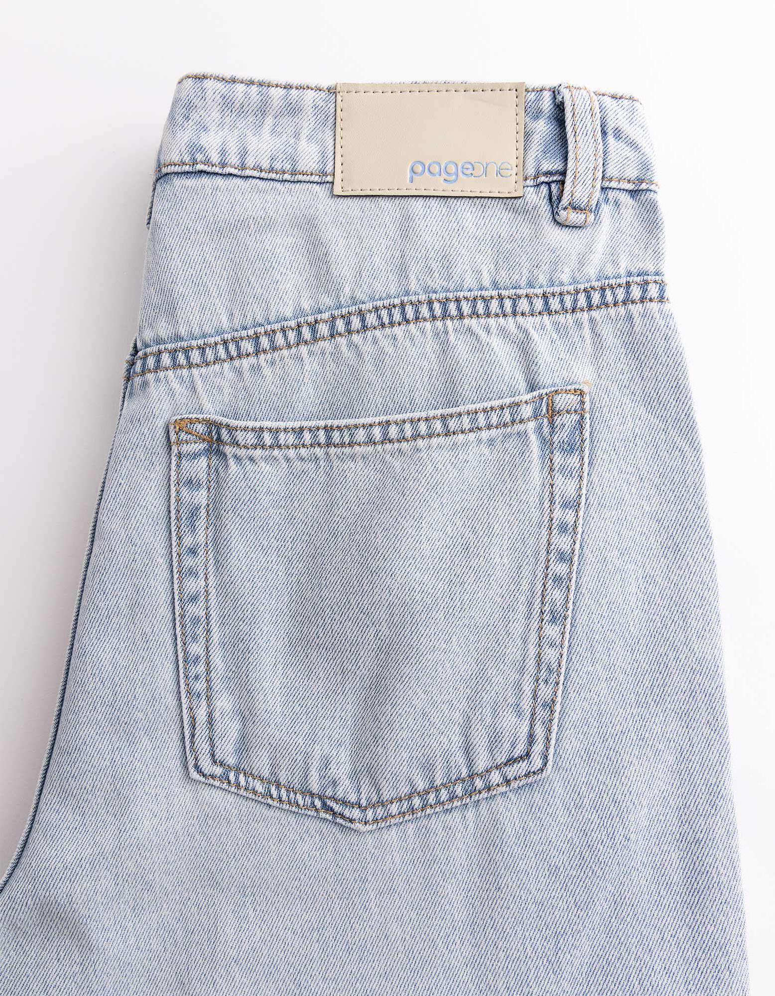 Jeans - Barrel Fit - Hellblau
