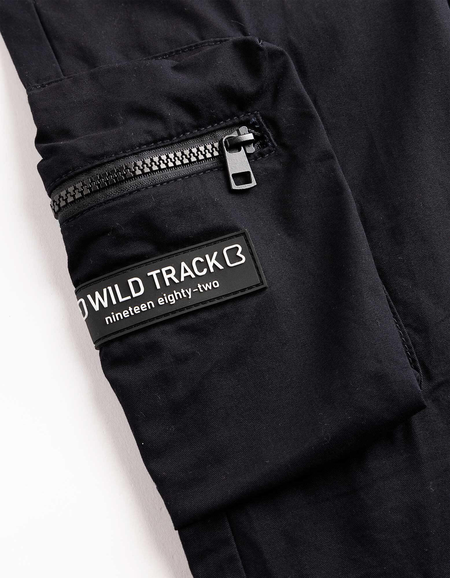 Cargo broek - Effen - Zwart