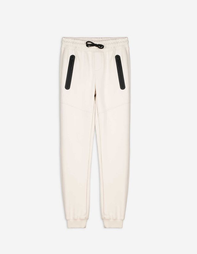 Jogginghose - Kordel - beige