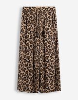Hose - Leopardenmuster - Braun
