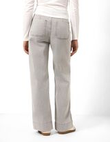 Jeans - Wide Fit - Grau