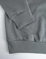 bluza - hafty - szary