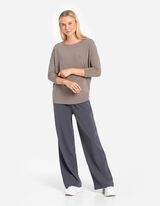 Maglia a manica lunga - Maniche a tre quarti - beige