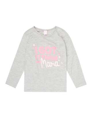 Baby Longsleeve mit Message-Print&nbsp;