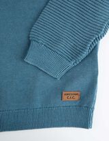 Megztinis - Prekės ženklas - melynas