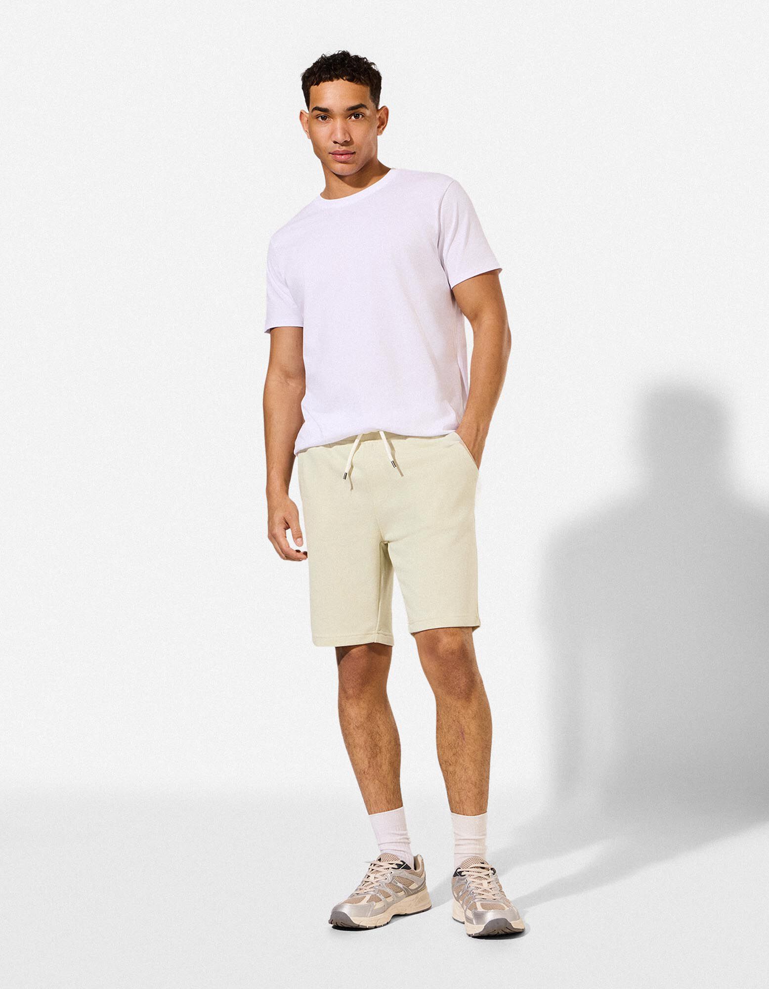 Short - Coupe Regular Fit - vert clair 