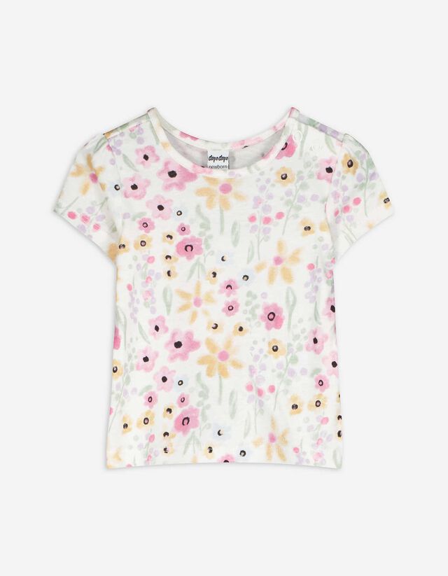 T-shirt - Imprimé all-over - blanc
