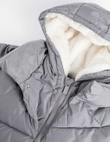 Steppelt kabát - Vízálló - szürke