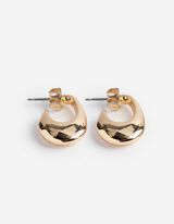 Náušnice - 9 ks v balení - zlata