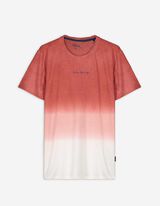Tricou - Dip Dye - Rosu inchis