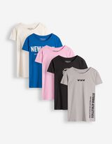 T-Shirt - 5er-Pack