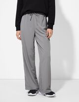 Joggingové kalhoty - Široký střih Wide Fit - seda