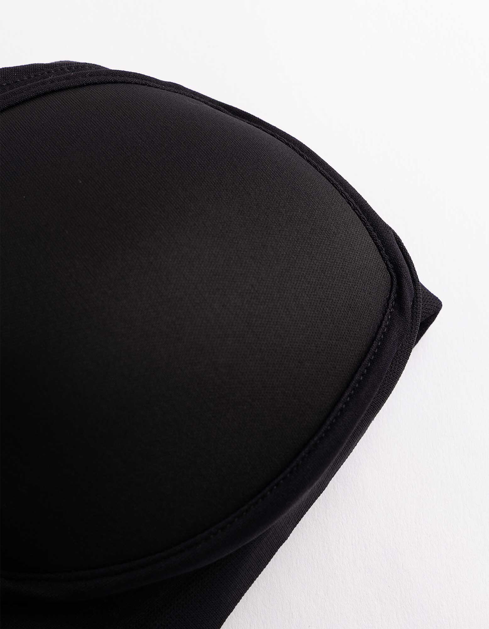 Bustier - Nahtlos - Schwarz