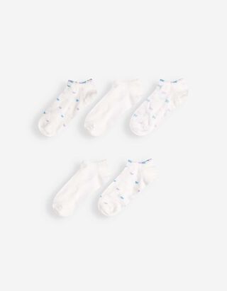 Sneakersocken - 5er-Pack