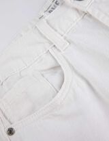 Džinsai - Tiesaus kirpimo - baltas