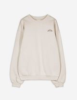 Sweatshirt - Basic - weiß